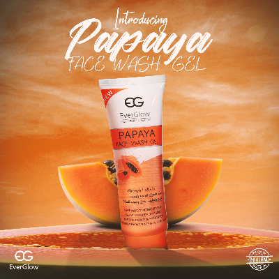 Picture of EVERGLOW PAPAYA GEL FACE WASH 100 ML
