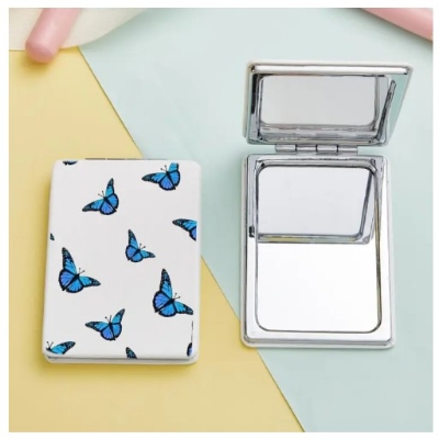 Picture of MIRROR Compact Pocket Magnifying Makeup(Multicolor)