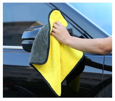 Picture of MICROFIBER Car Cleaning Towel 30*30/cm Car Wash Microfiber Towel Super Absorbent - (premium quality)(Multicolor)