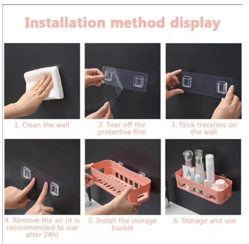 Picture of Plastic Bathroom Corner Storage Rack Organizer Toilet(Multicolor)