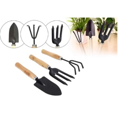 Picture of Garden Tools Set Garden Tools Set Large 10" - 3 PCS(Brown)