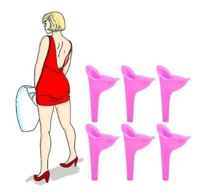 Picture of Portable pregnant Women Urinal Funnel Stand Pee Device(Multicolor)