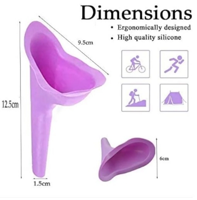 Picture of Portable pregnant Women Urinal Funnel Stand Pee Device(Multicolor)