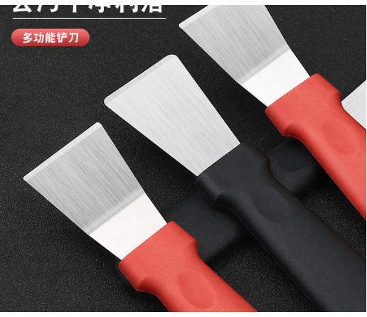 Picture of multi -function stainless steel small shovel knife shovel bottom kitchen refrigerator cleaning cleaning tool(Multicolor)