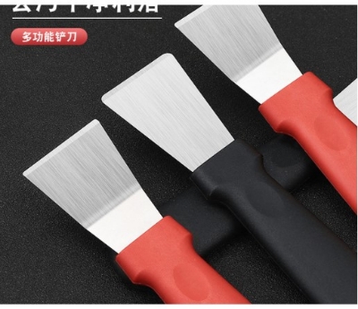 Picture of multi -function stainless steel small shovel knife shovel bottom kitchen refrigerator cleaning cleaning tool(Multicolor)