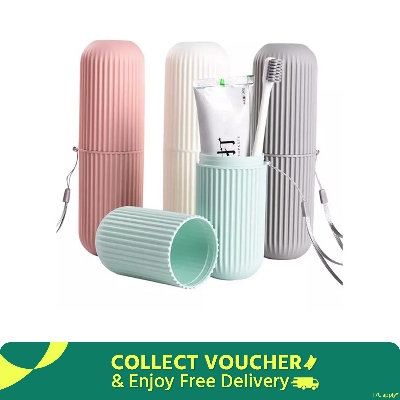 Picture of Tooth brush holder - Portable Toothbrush & Toothpaste Holder Storage Box(Multicolor)
