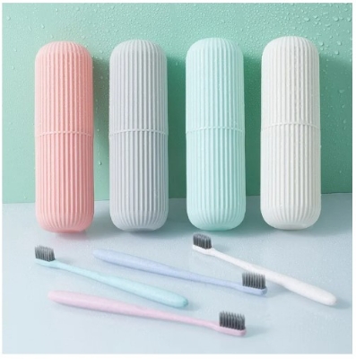 Picture of Tooth brush holder - Portable Toothbrush & Toothpaste Holder Storage Box(Multicolor)