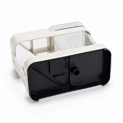 Picture of Toothbrush Box Holder 1 Cup Bathroom Storage Toilet Two Removable Toothbrush Box(White)