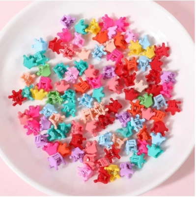Picture of Stylish 50 Piece Small Size Hair Clip And Hair Accessories For Children Import From China(Multicolor)