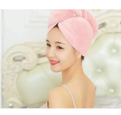 Picture of Dry Hair Cap Microfiber Quick Towel Magic Hair Towel Wrap for Women Absorbent Towel(Multicolor)