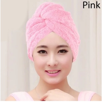 Picture of Dry Hair Cap Microfiber Quick Towel Magic Hair Towel Wrap for Women Absorbent Towel(Multicolor)