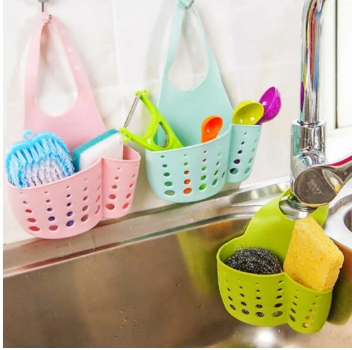 Picture of Kitchen Sink Sponge Holder Storage Basket(Multicolor)