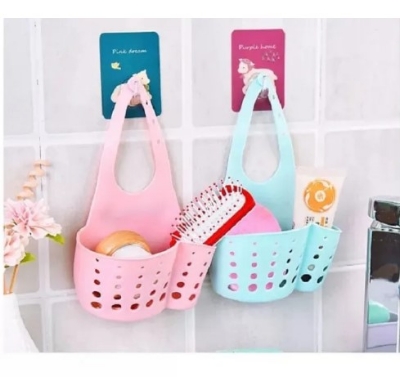 Picture of Kitchen Sink Sponge Holder Storage Basket(Multicolor)