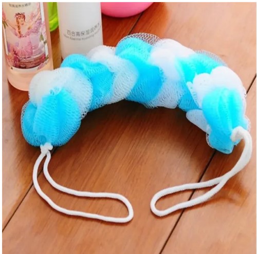 Picture of Long Handle Bath Sponge Shower Brush Back Scrubber For Shower Soft Mesh Body Back Cleaner Washer Body Bath Massage Brush-1Pcs(Multicolor)