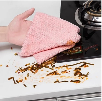 Picture of 5 piece-Microfiber double-sided Kitchen Dish cloth Towel(Multicolor)