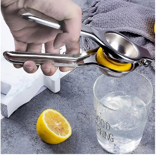 Picture of Fruit Press Manual Juicer Hand Juice Press Squeezer Fruit Juicer Extractor(Silver)