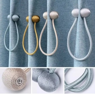 Picture of 1 piece -Magnetic Curtain Tiebacks Convenient Drape Tie(Multicolor)