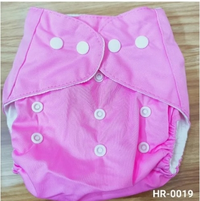 Picture of 1 piece BABY WASHABLE & Adjustable DIAPER with 2pcs Napi/pad(Multicolor)