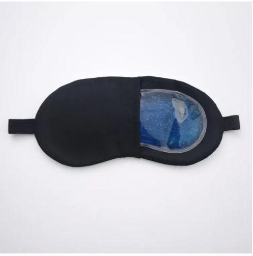 Picture of Sleeping Eye Mask Soft Padded Sleep Travel Shade Cover with Cooling Gel Pad Travel Rest Eye Shade Cover Blindfold(Multicolor)