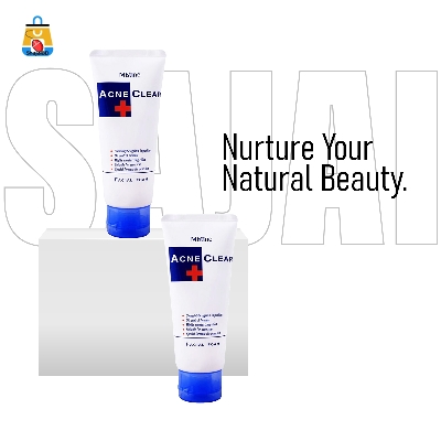 Picture of MISTINE ACNE CLEAR FACIAL FOAM 85G. Face Wash (Made In Thailand) - Shajai BD(White)