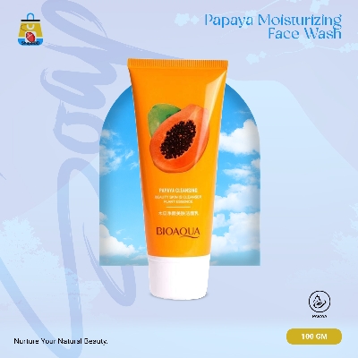 Picture of Papaya Moisturizing Face Wash -100G - Shajai BD(Orange)