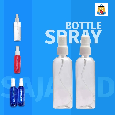 Picture of 2 pcs 200 ml - Empty Spray Bottle Refillable Random Transparent Convenient Travel Clear Plastic Empty Cosmetic Sample Spray Bottle Atomizer(Clear)