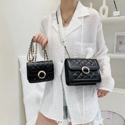 Picture of Womens stylish shoulder sling parl bag