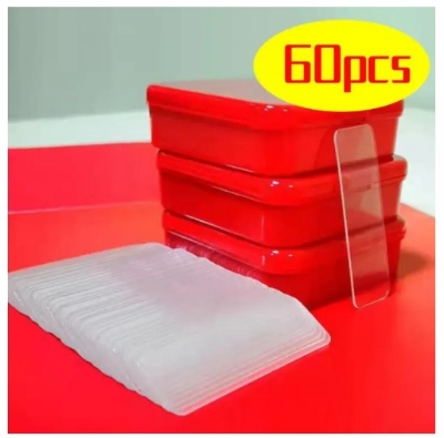 Picture of Double Sided Stickers Tape Transparent Non-marking Strong Adhesion Tapes Easy To Cut High-adhesive Double Faced Tapes- 60 pcs per box