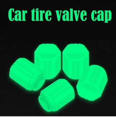 Picture of 2 Pcs- Valves Tire Valves Caps Universal Luminous Valves Nozzles Stem Cover Decor for motorcycle bicycle and car