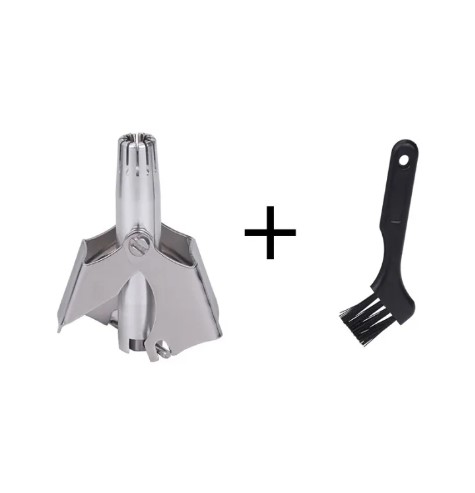 Picture of Stainless Steel Manual Men's Nose Hair Trimmer, Washable Portable Nose Hair Trimmer