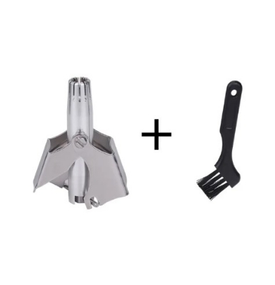 Picture of Stainless Steel Manual Men's Nose Hair Trimmer, Washable Portable Nose Hair Trimmer