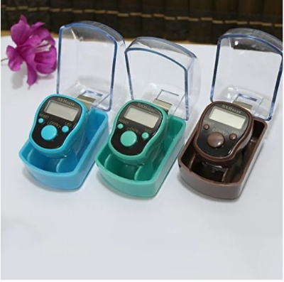 Picture of Digital Tasbih Tally counter with LED light Digital Led Tasbeeh Finger counter