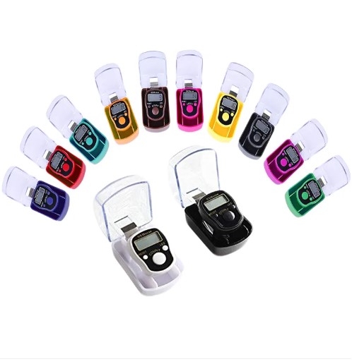 Picture of Digital Tasbih Tally counter with LED light Digital Led Tasbeeh Finger counter