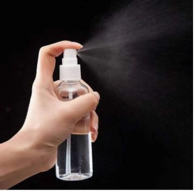 Picture of 2 pcs 100 ml - Empty Spray Bottle Refillable Random Transparent Convenient Travel Clear Plastic Empty Cosmetic Sample Spray Bottle Atomizer