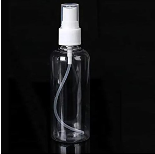 Picture of 2 pcs 50 ml - Empty Spray Bottle Refillable Random Transparent Convenient Travel Clear Plastic Empty Cosmetic Sample Spray Bottle
