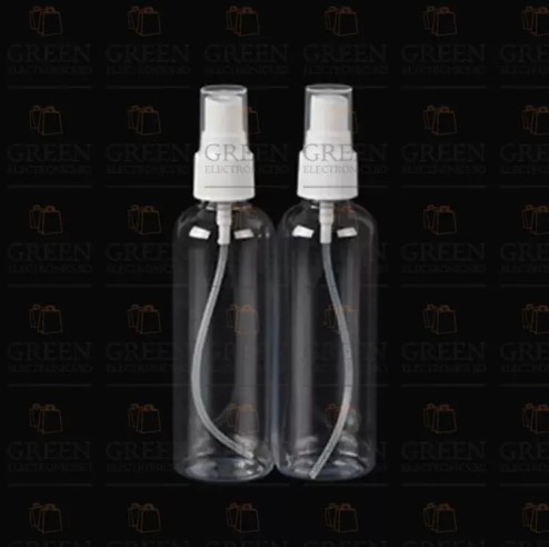 Picture of 2 pcs 50 ml - Empty Spray Bottle Refillable Random Transparent Convenient Travel Clear Plastic Empty Cosmetic Sample Spray Bottle