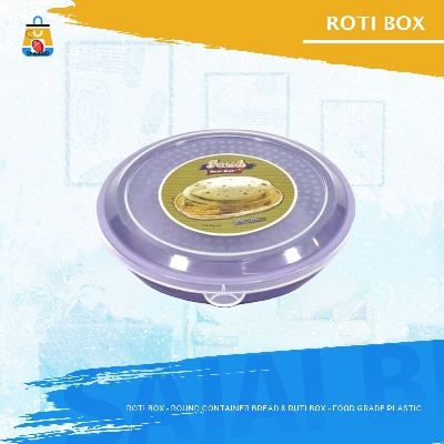 Picture of Roti Box - Round Container Bread & Ruti Box - Food grade plastic