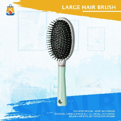 Picture of 2024 new design Large Hair Brush Massage Comb Shower Wet Detangle Hair Brush Salon Hair Styling Tools For Women