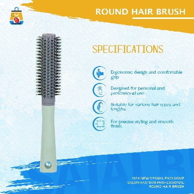 Picture of 2024 new design, Exclusive Salon Fashion Professional Round Hair Brush