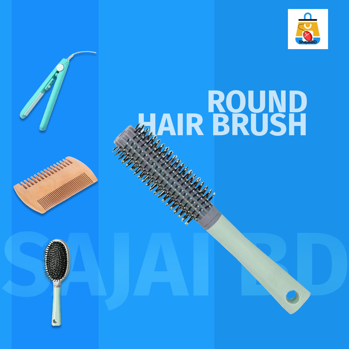 Picture of 2024 new design, Exclusive Salon Fashion Professional Round Hair Brush