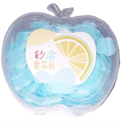 Picture of Travel soap Soft Flower Design, Hand Paper Soap For Travelling, Disposable Hand Washing Cleaning Paper Soap Foaming Paper Soap