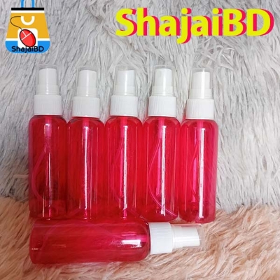 Picture of 2 pcs 100 ml - Empty Spray Bottle Refillable Random Transparent Convenient Travel Clear Plastic Empty Cosmetic Sample Spray Bottle Atomizer