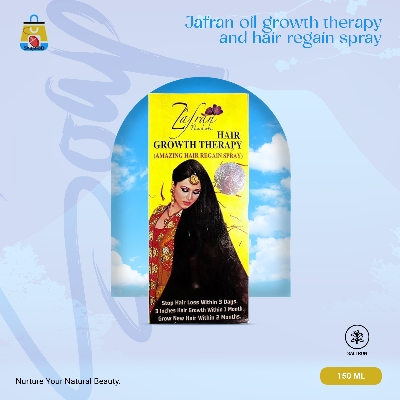 Picture of jafran oil growth therapy and hair regain spray-150ml