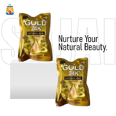 Picture of 24 k Gold Vivi Skin Care soap - 80gm (Made in Thailand)