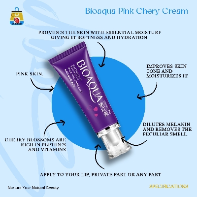 Picture of Bioaqua Pink Chery Cream - 30gm - Shajai BD