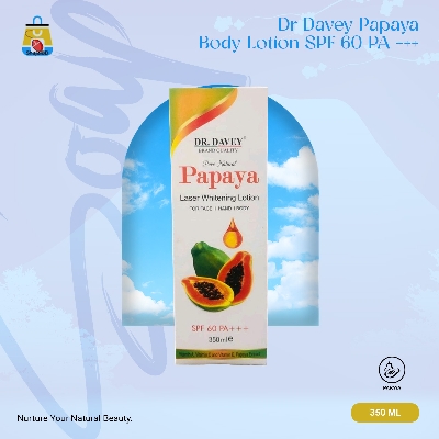 Picture of Dr Davey Papaya Body Lotion 350ml SPF 60 PA +++ - Shajai BD