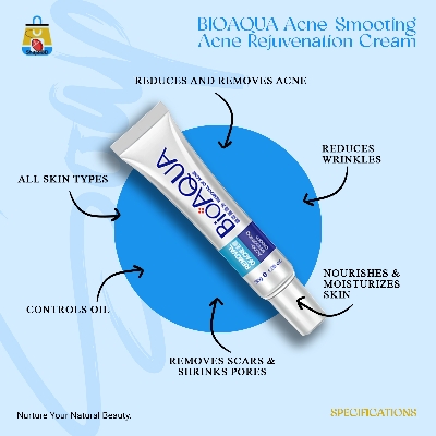 Picture of BIOAQUA Removal Of Acne Acne-Smooting Acne Rejuvenation Cream- 30g - Shajai BD
