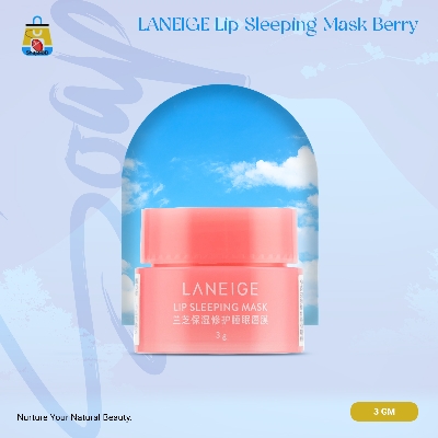 Picture of LANEIGE Lip Sleeping Mask Berry 3g - Authentic Cute Lip Balm - Shajai BD