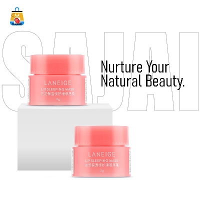 Picture of LANEIGE Lip Sleeping Mask Berry 3g - Authentic Cute Lip Balm - Shajai BD