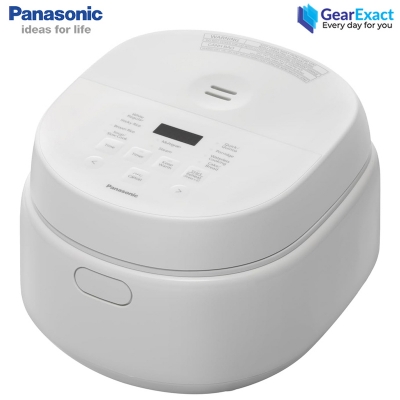 Picture of Panasonic SR-DL104 Microcomputer Rice Cooker with Fuzzy Logic Rice Cooker for Quick, Daily Rice Cooking ( White )